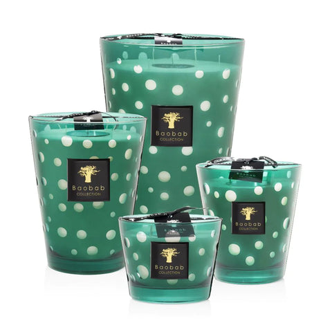 BUBBLES GREEN MAX16 BAOBAB SCENTED CANDLE