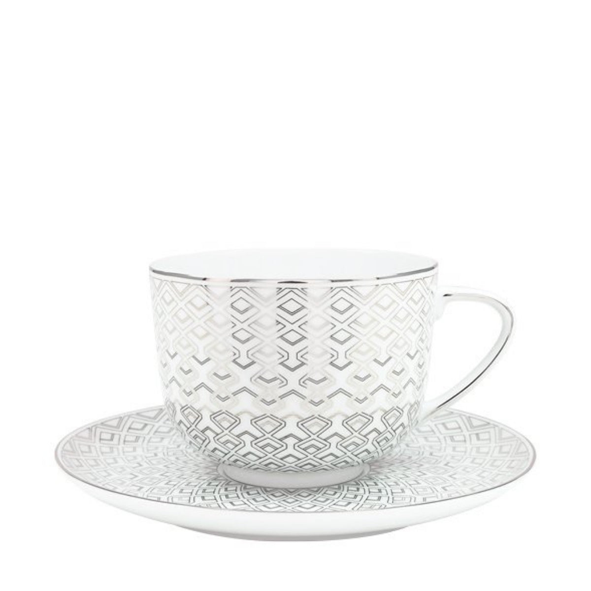 PANTHEON TEA CUP AND SAUCER 28CL