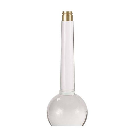STOWE CRYSTAL TABLE LAMP CLEAR