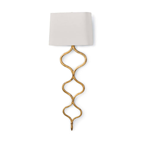 SINUOUS METAL SCONCE