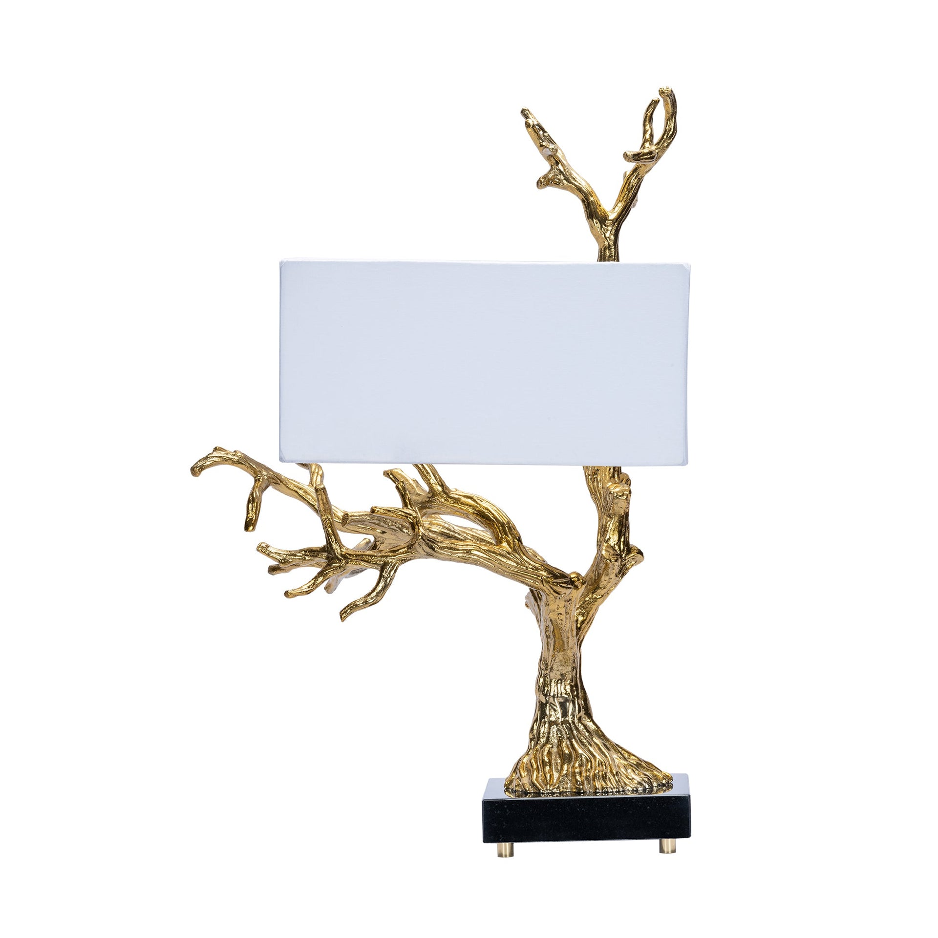 BANYAN TREE TABLE LAMP BRASS