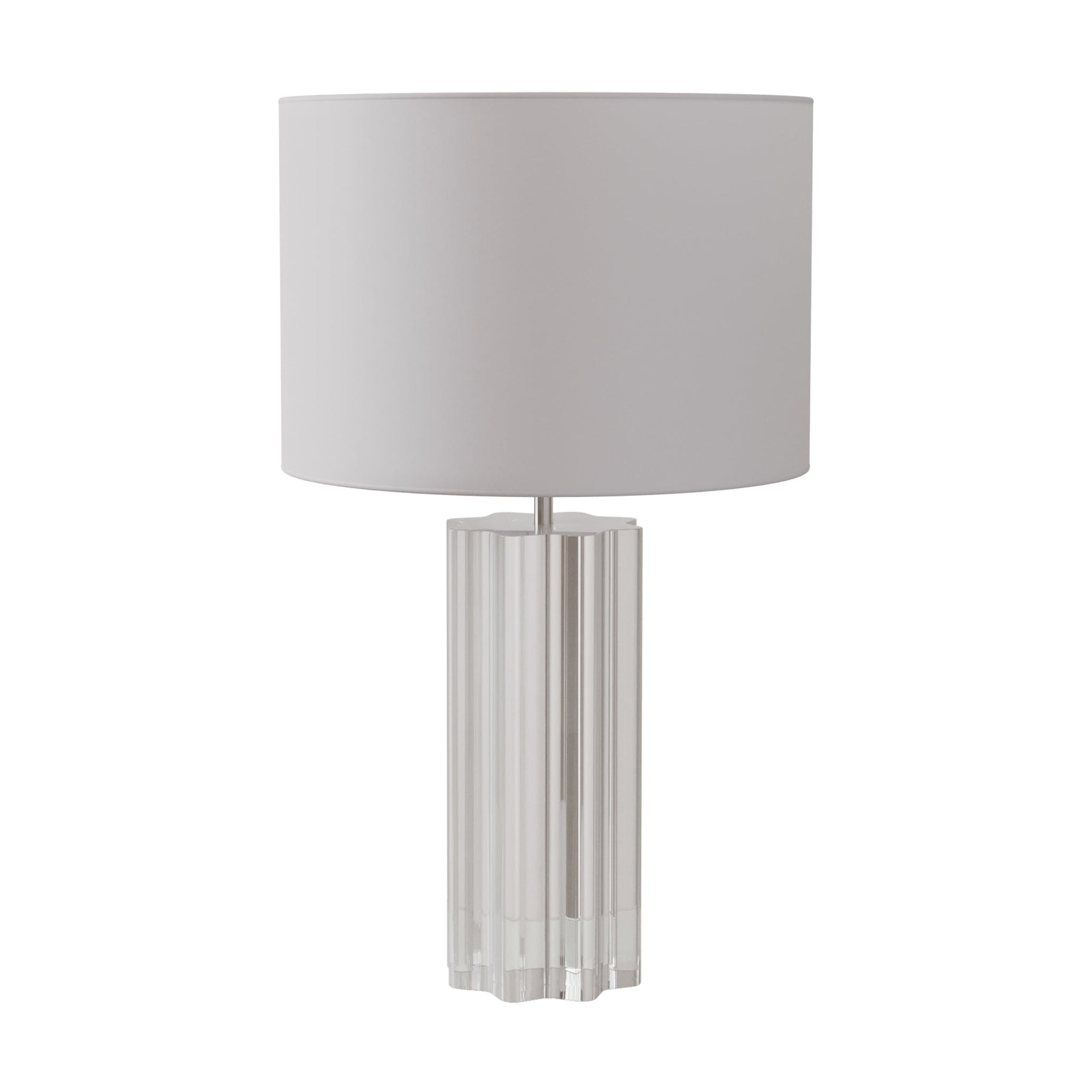 CLEAR CRYSTAL TABLE LAMP