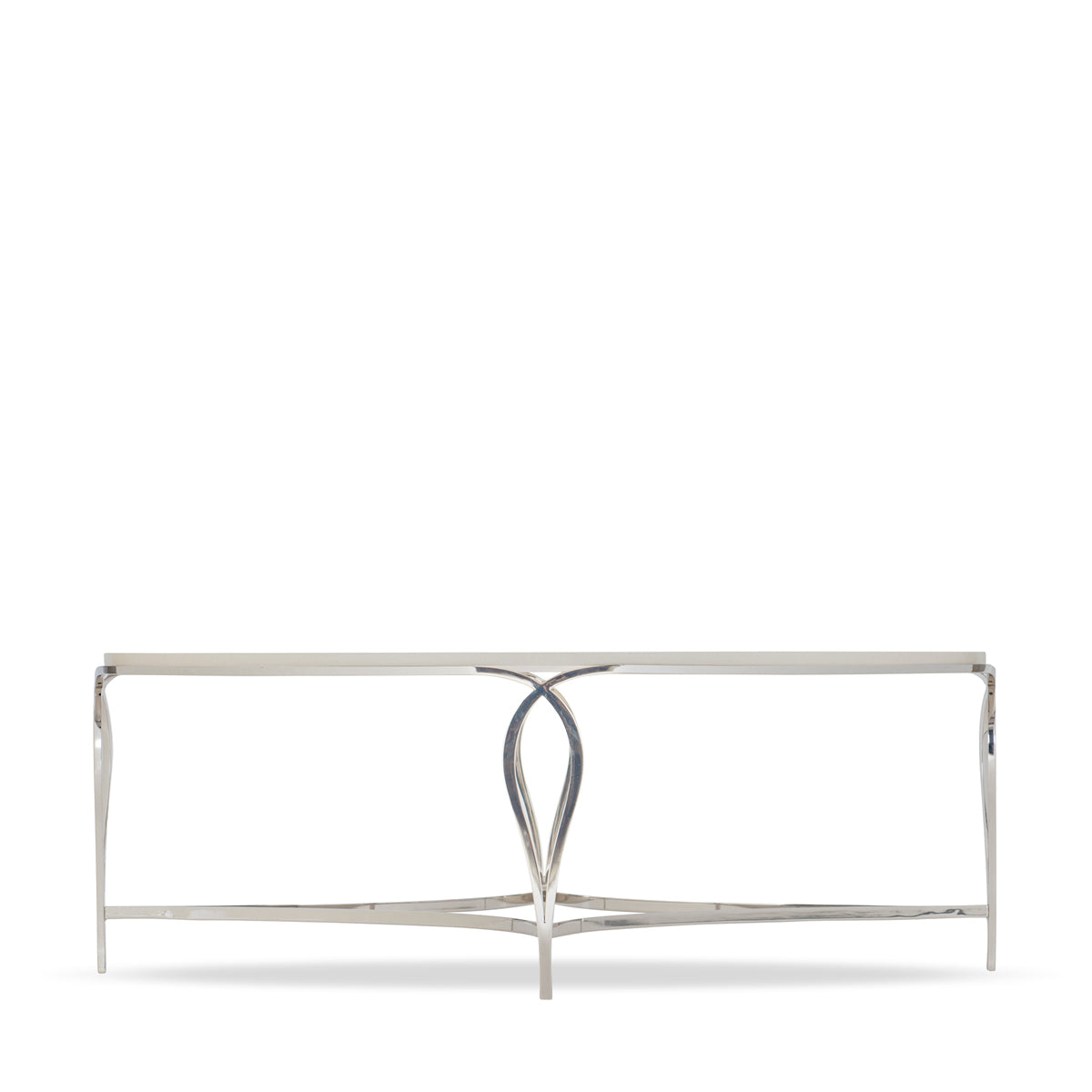 CALISTA METAL DEMILUNE CONSOLE TABLE