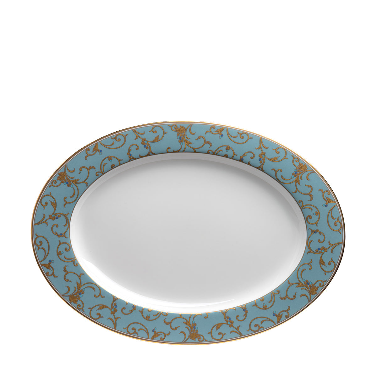 ANATOLIA BLUE MIX & MATCH 38CM OVAL PLATTER