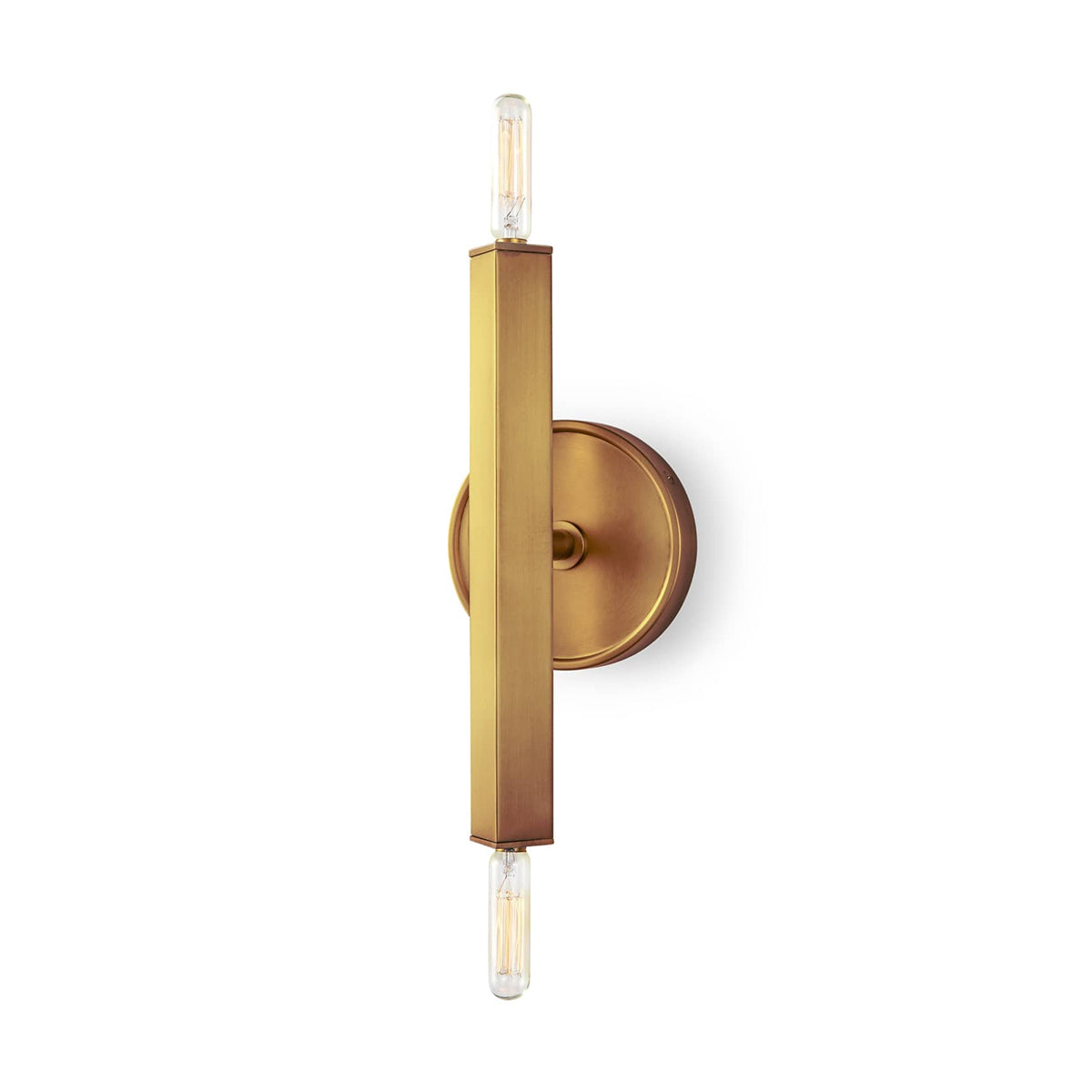 VIPER SCONCE NATURAL BRASS