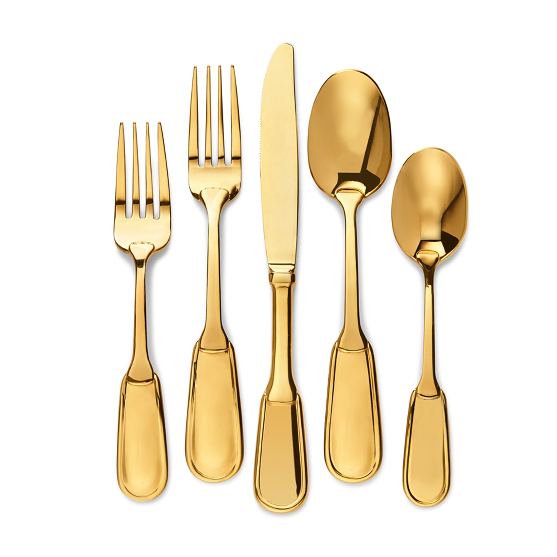 5-PIECE WENTWORTH SERVICE GOLD