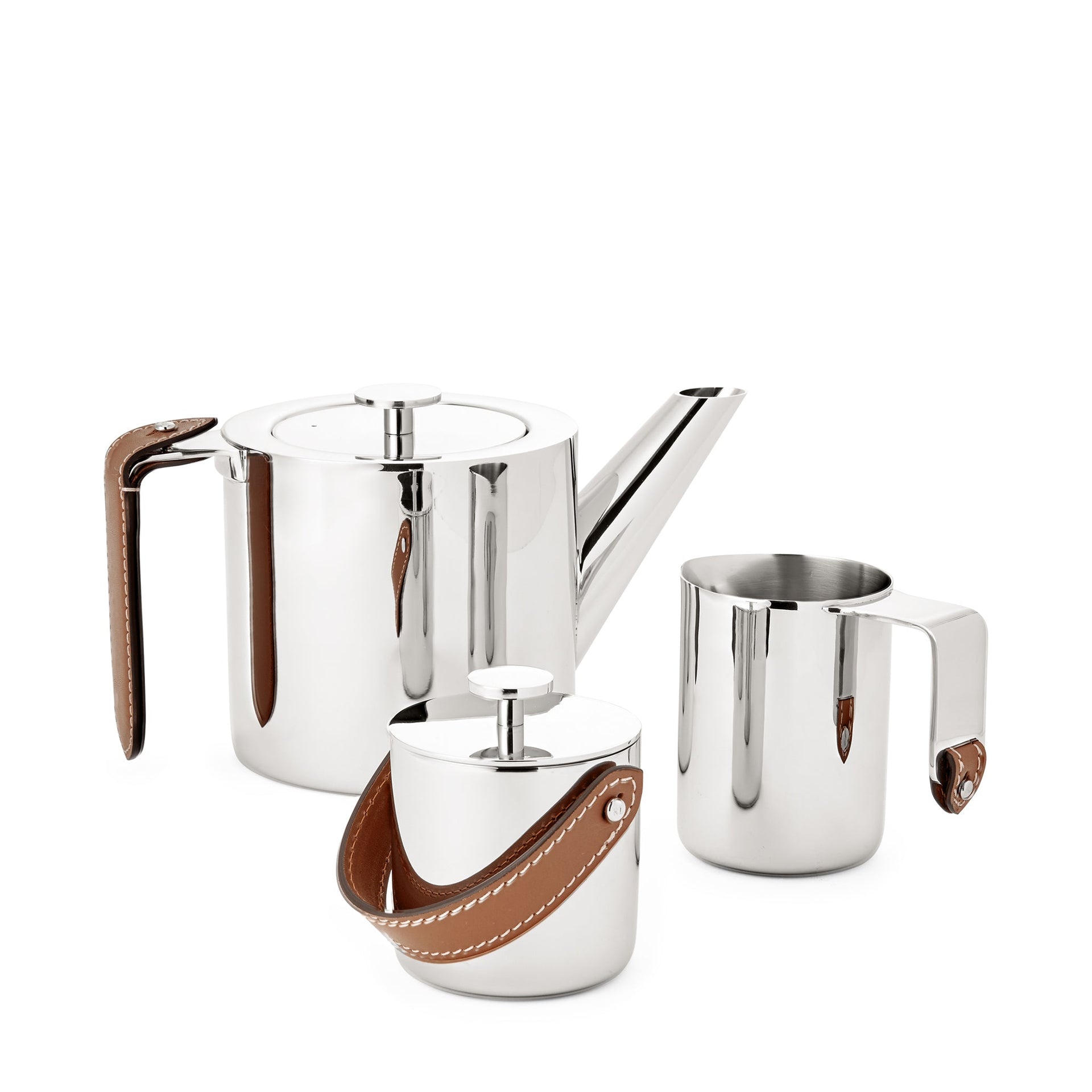 WYATT TEA SET - SILVER