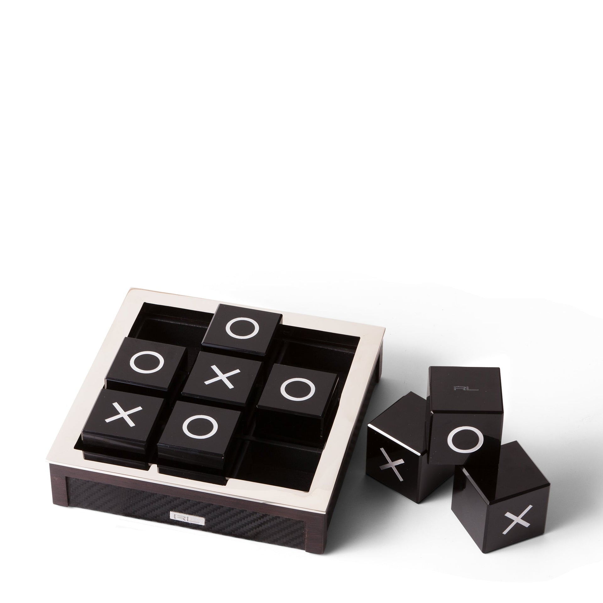 SUTTON TIC-TAC-TOE GAME IN CARBON BLACK