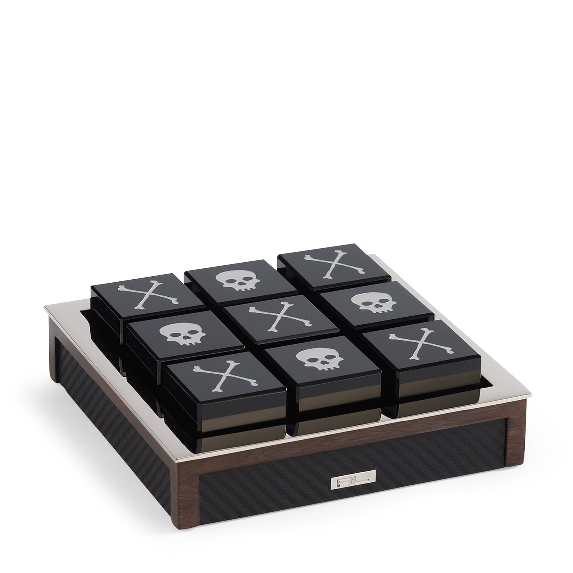 SUTTON TIC-TAC-TOE GAME IN CARBON BLACK