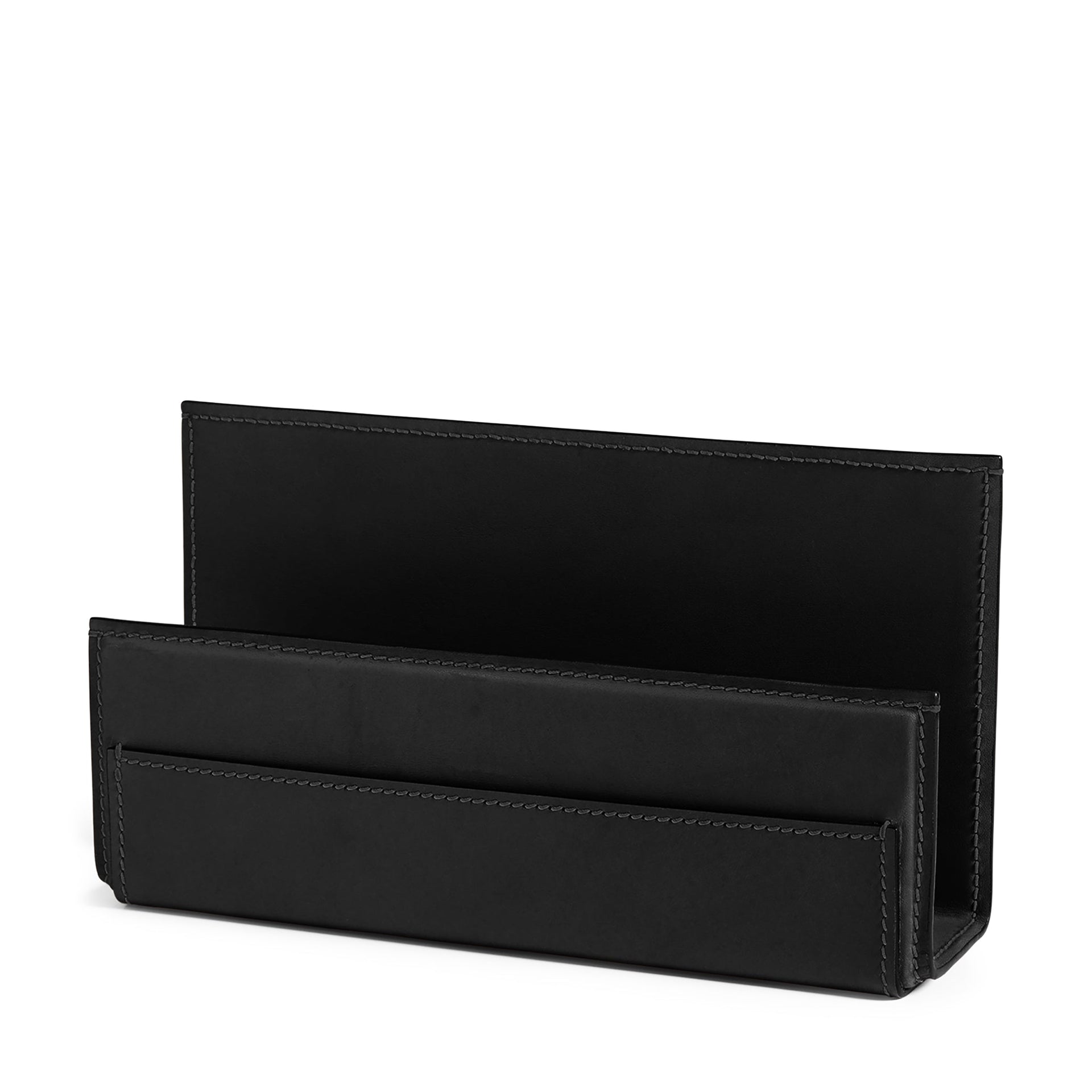 BRENNAN LETTER HOLDER IN LEATHER