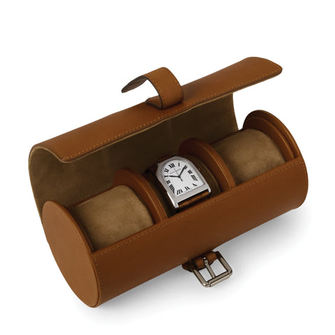 TOLEDO WATCH TRAVEL CASE LEATHER COLOR