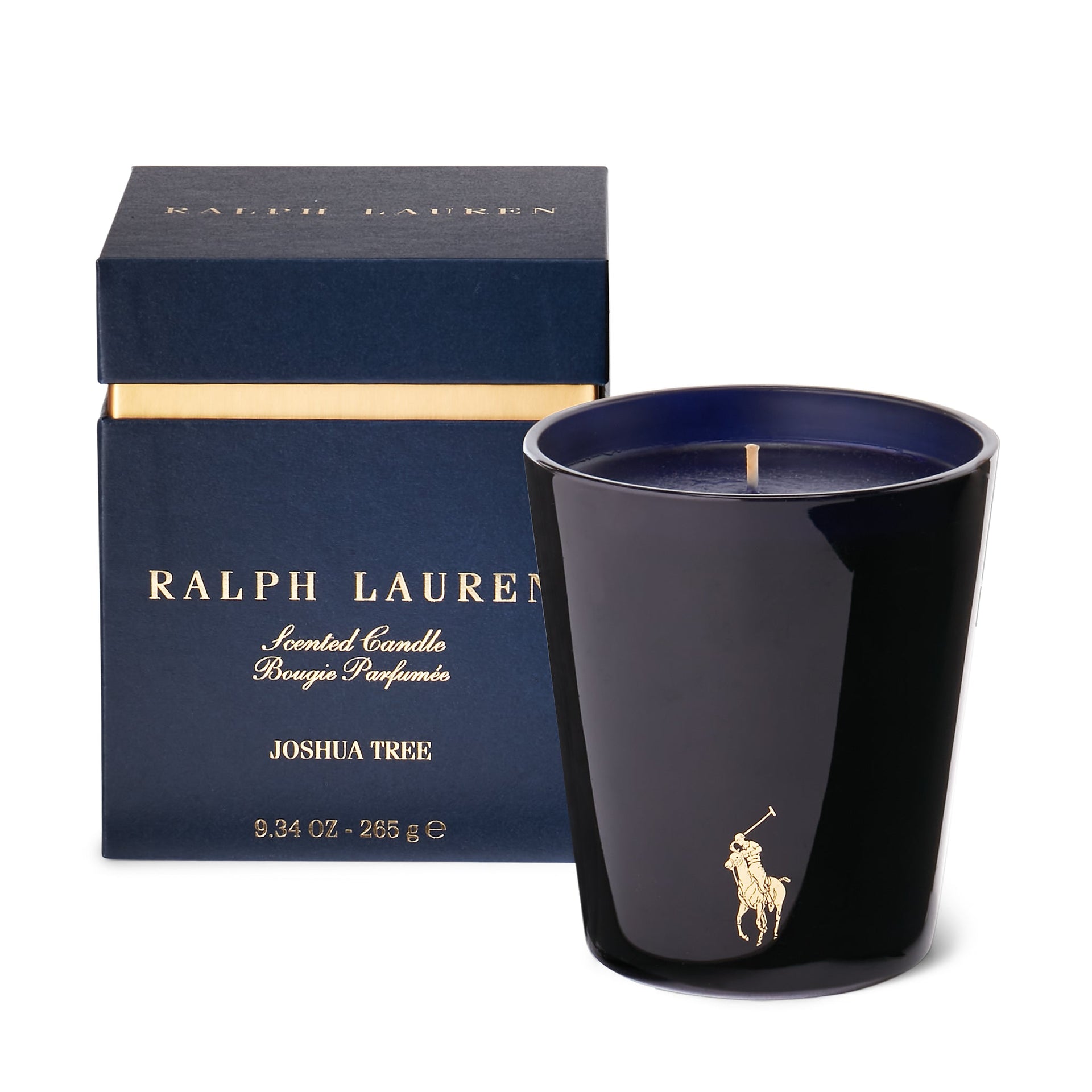 JOSHUA TREE CANDLE NAVY AND GOLD