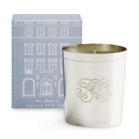 888 MADISON FLAGSHIP CANDLE SILVER