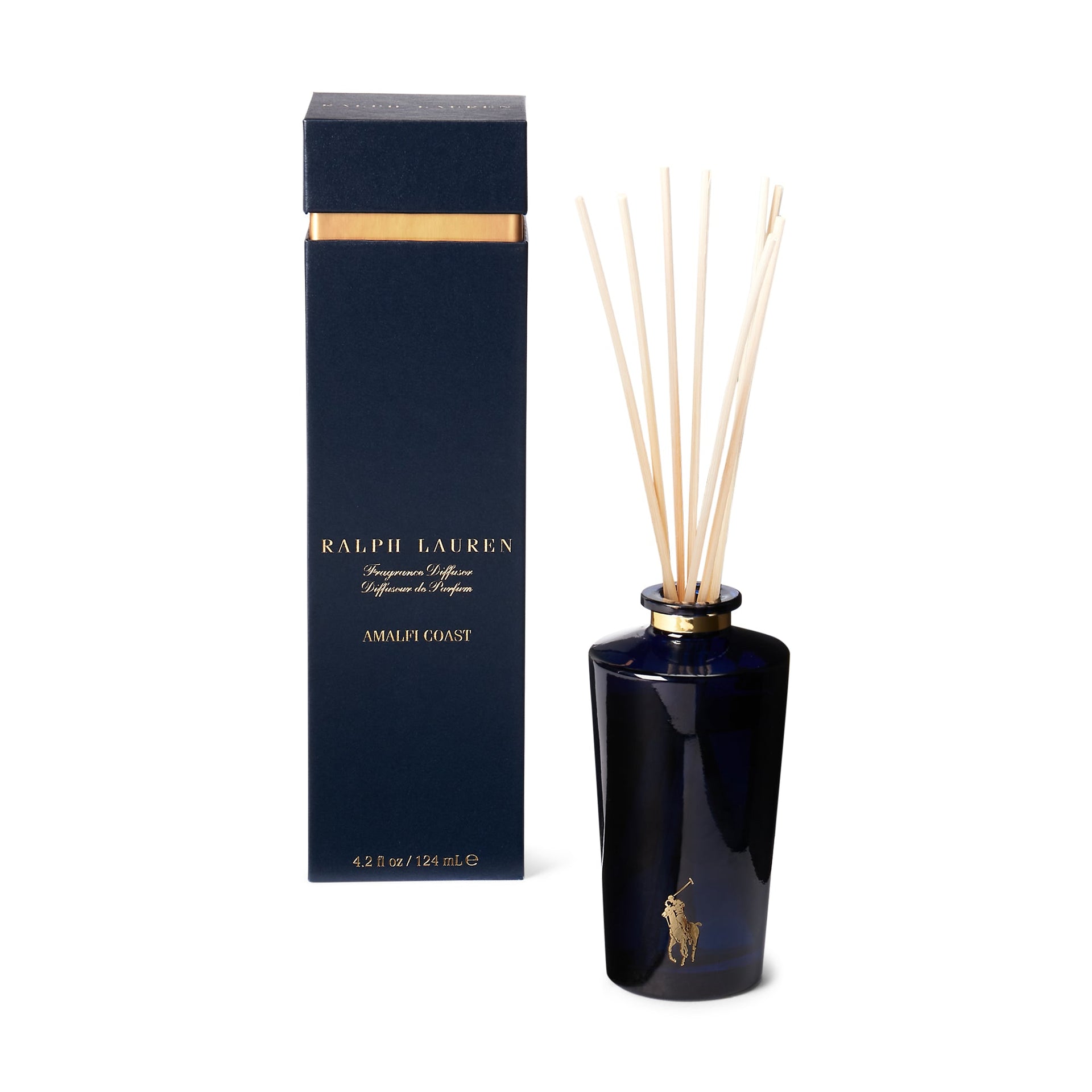 AMALFI COAST DIFFUSER NAVY AND GOLD