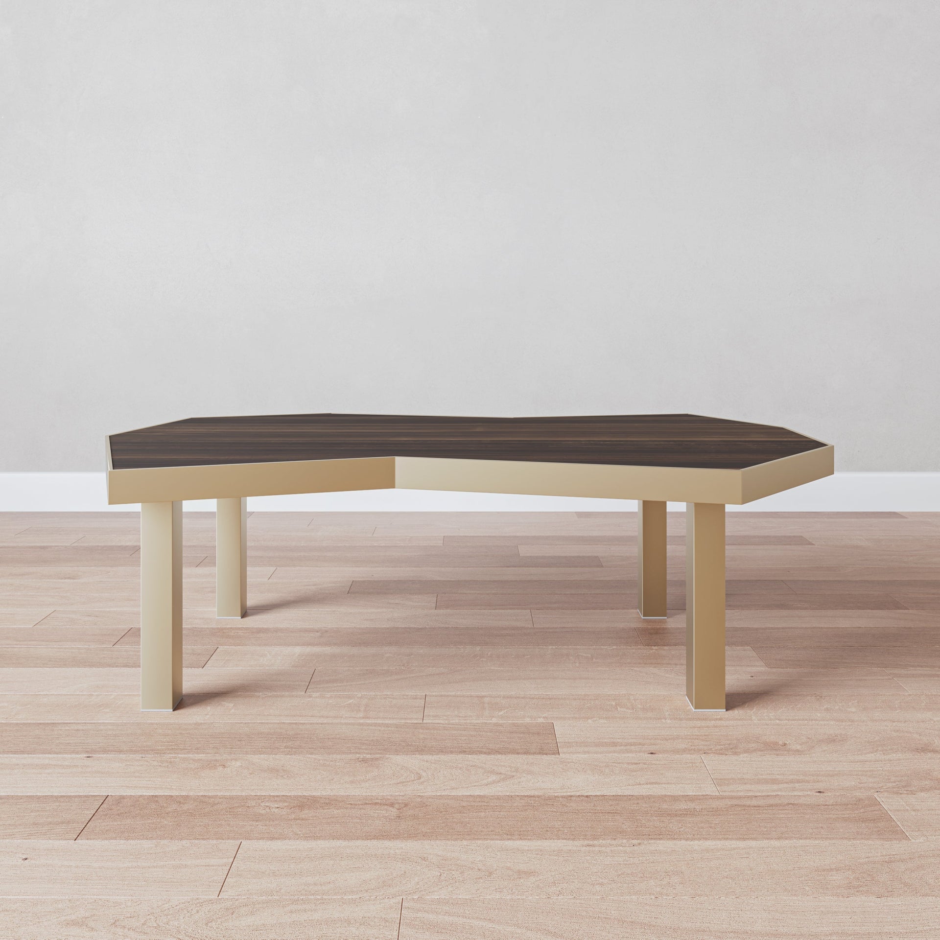 AURA SMOKED EUCALYPTUS TALL COFFEE TABLE