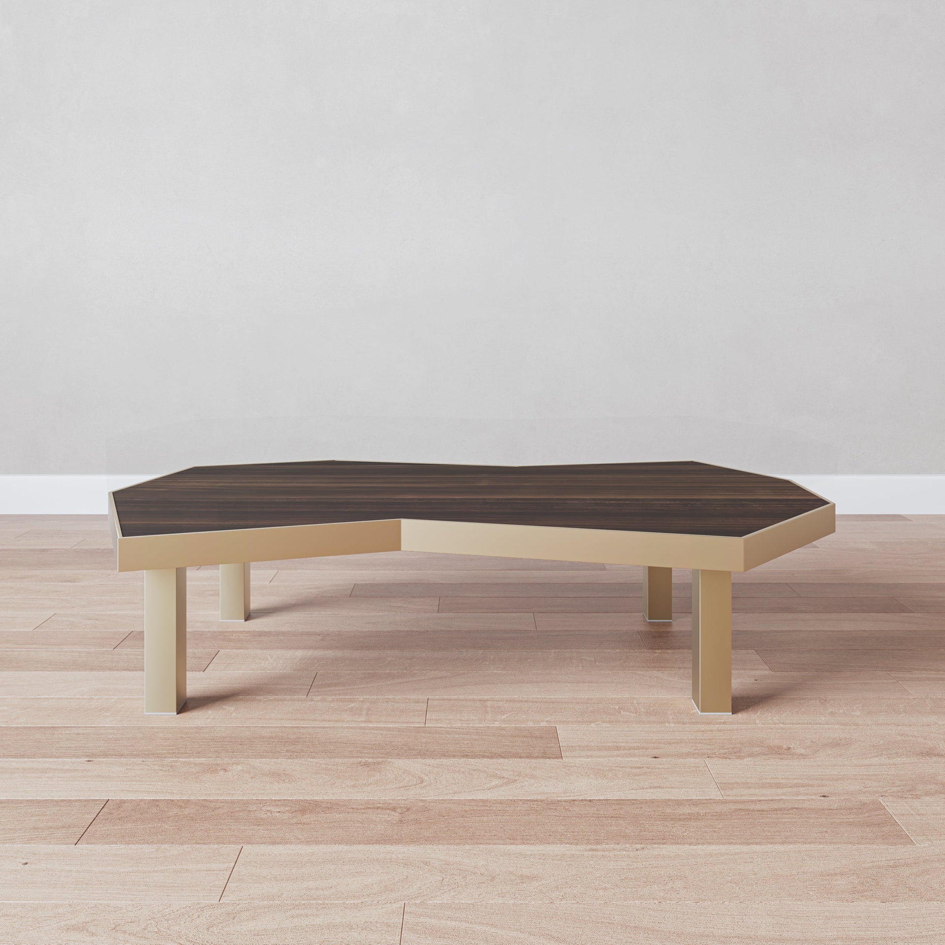 AURA SMOKED EUCALYPTUS LOW COFFEE TABLE