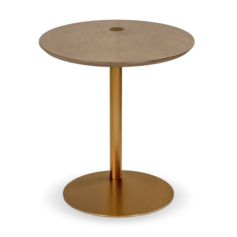 LUNA GREIGE OAK END TABLE