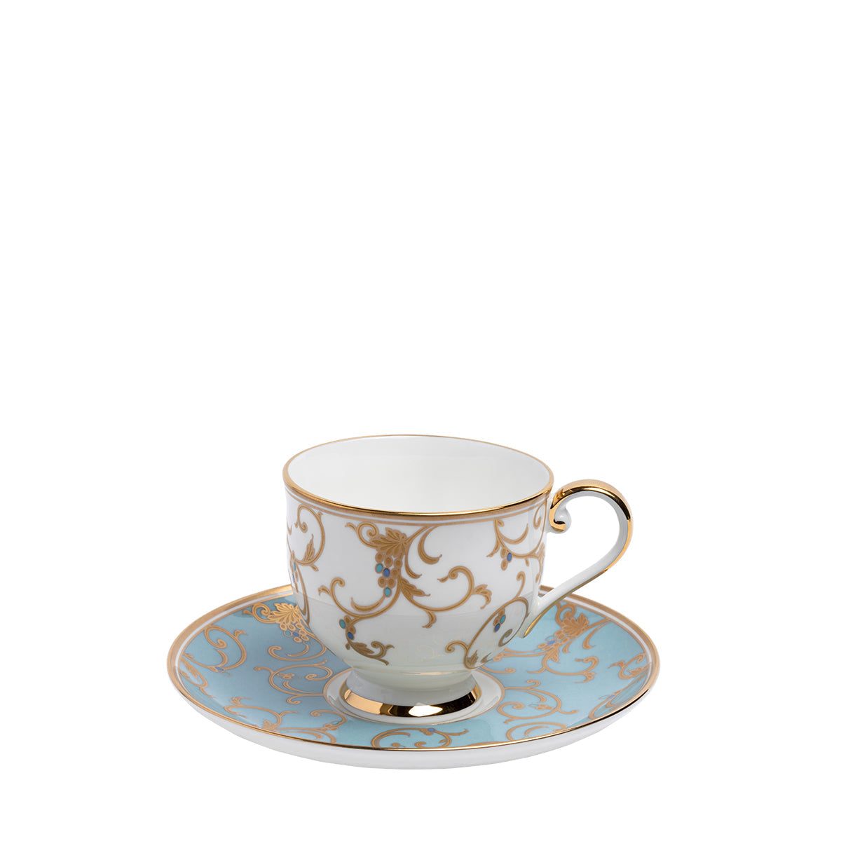 ANATOLIA BLUE MIX & MATCH ESPRESSO CUP & SAUCER