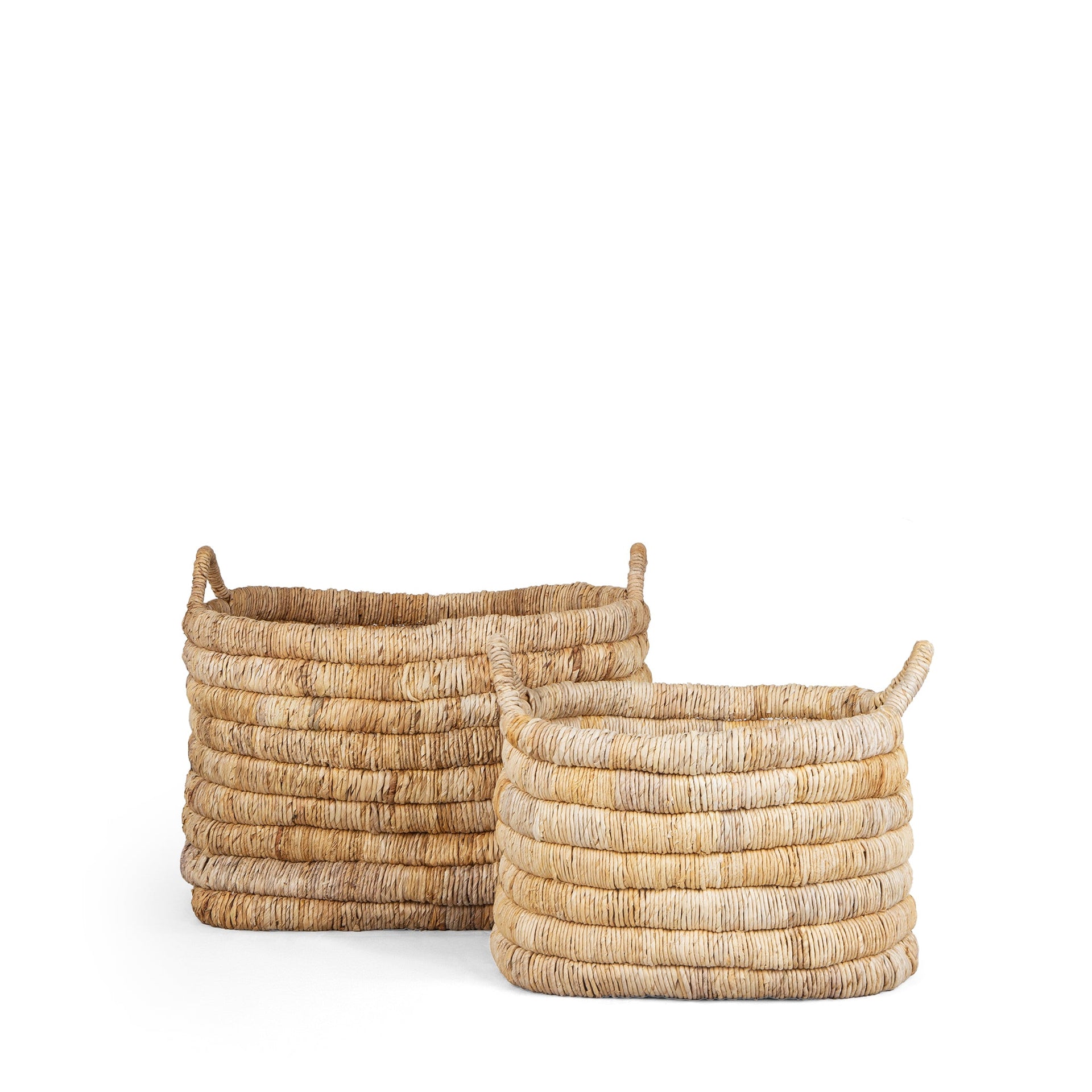 CATERPILLAR SAGO RECTANGULAR BASKET - SET OF 2