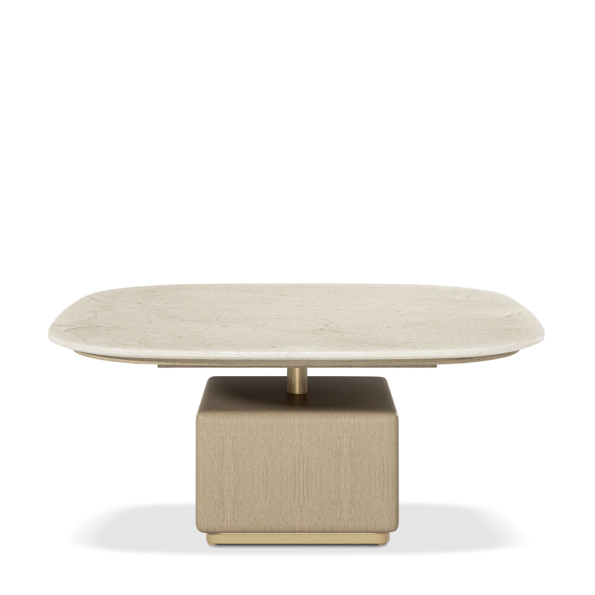 GEM IVORY MARBLE COCKTAIL TABLE