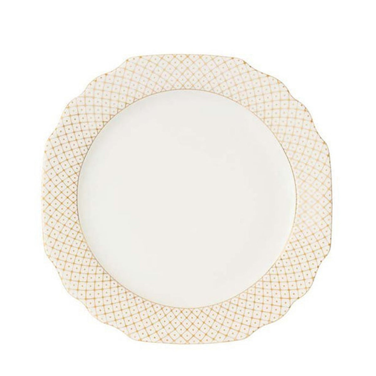 GOLD GEORGIAN DINNER PLATE 27CM