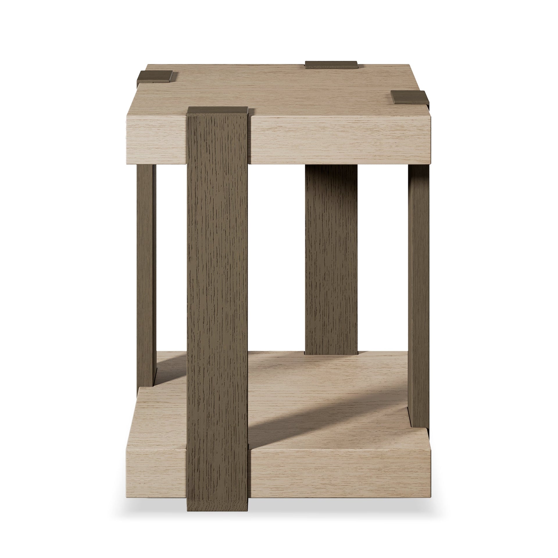 GALAPAGOS TAUPE END TABLE