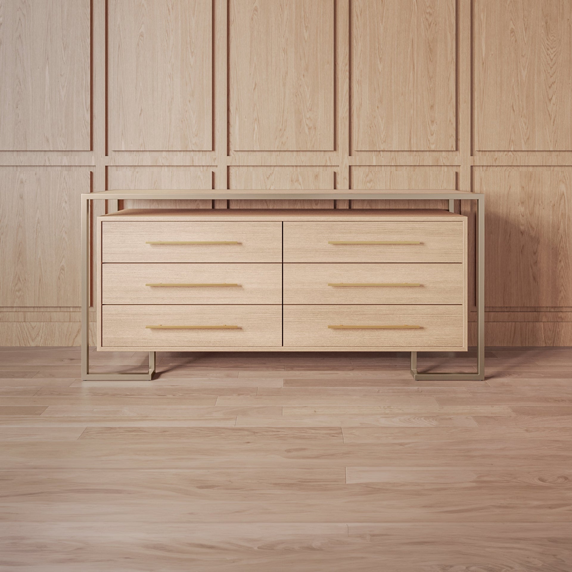 VIVA NATURAL OAK CHEST OF DRAWERS