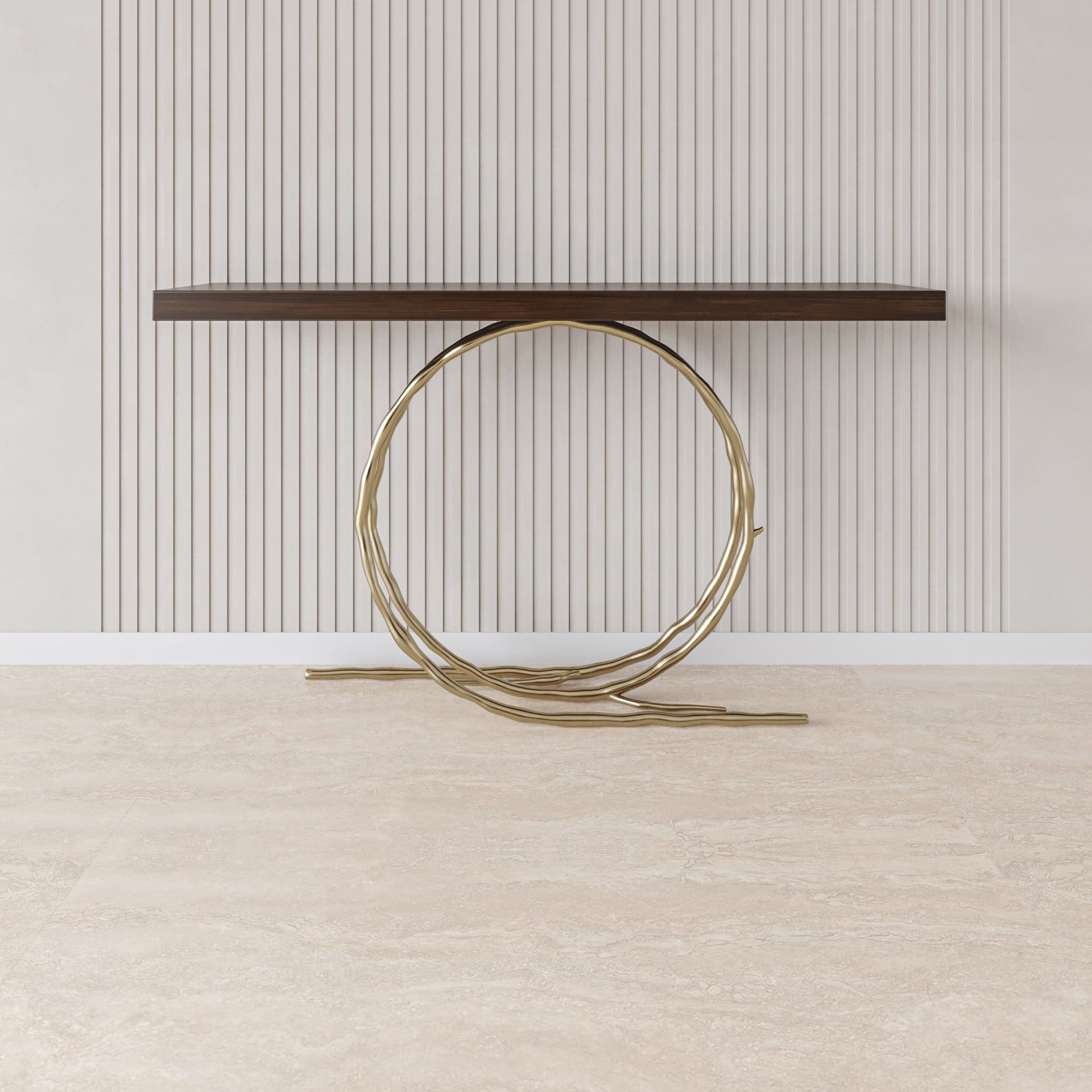 AURA RONDO SMOKED EUCALYPTUS CONSOLE