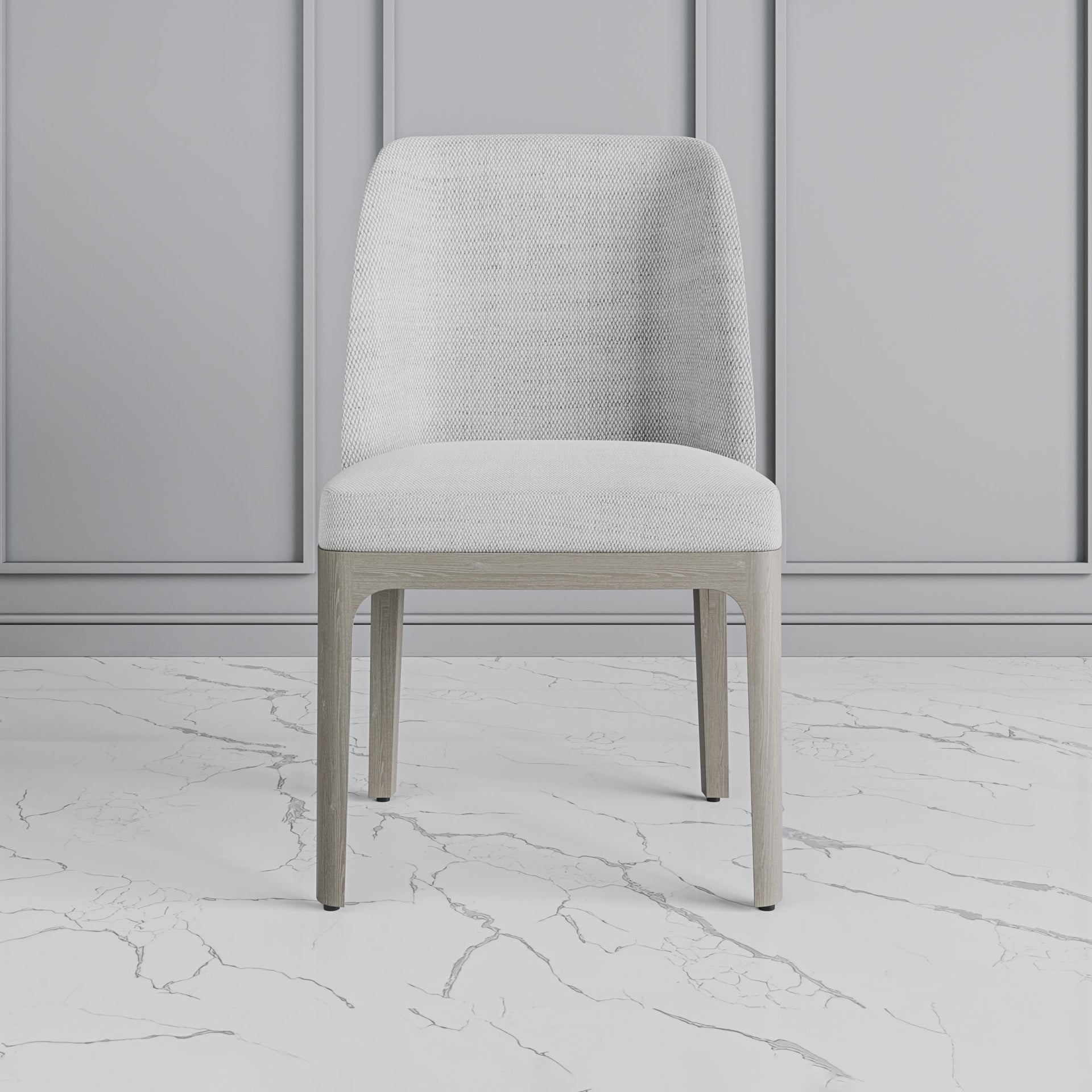 HUGO LIGHT GREY DINING CHAIR