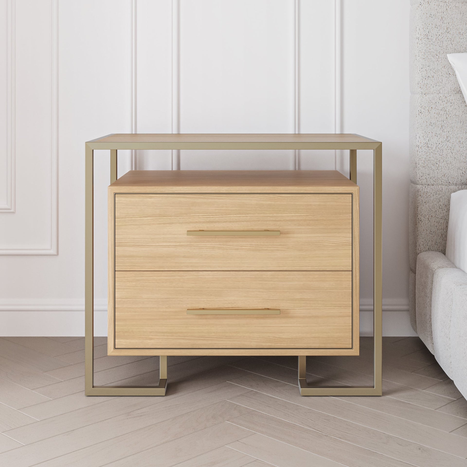 VIVA NATURAL OAK NIGHTSTAND