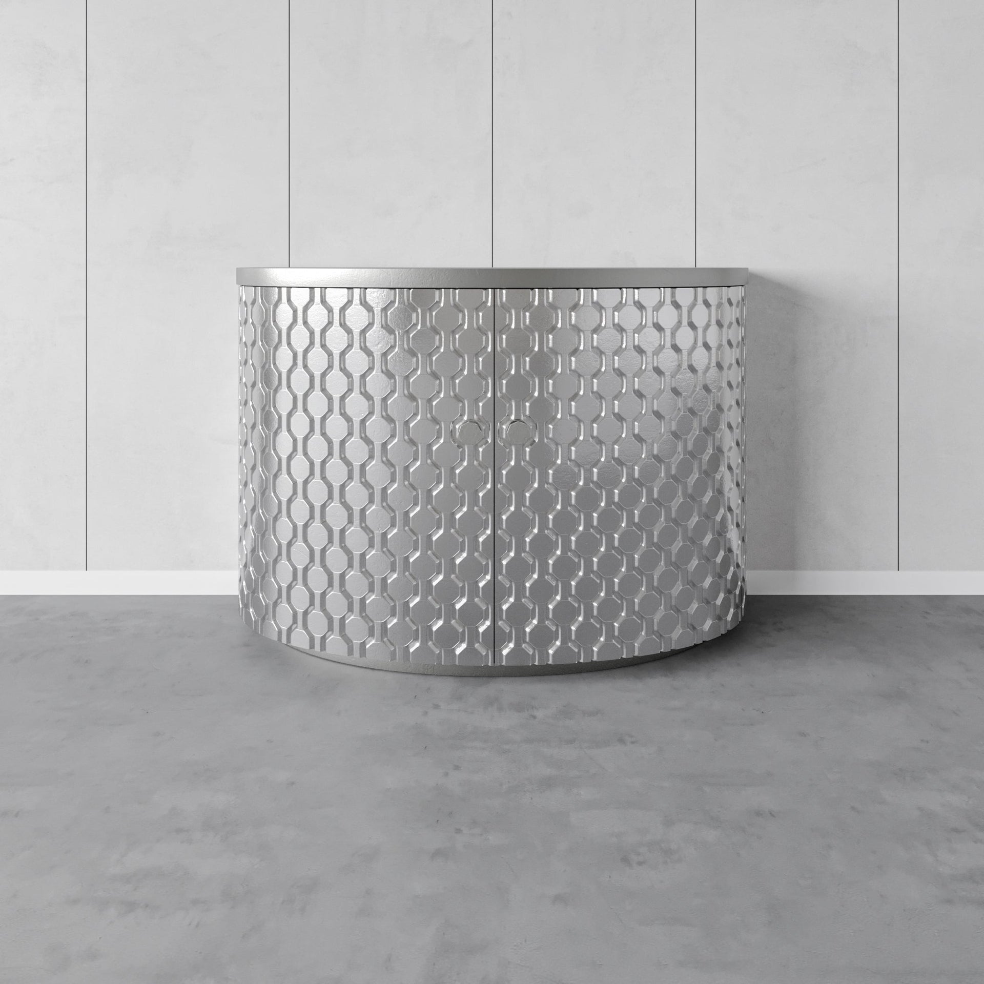 ESCALA SILVER SIDEBOARD