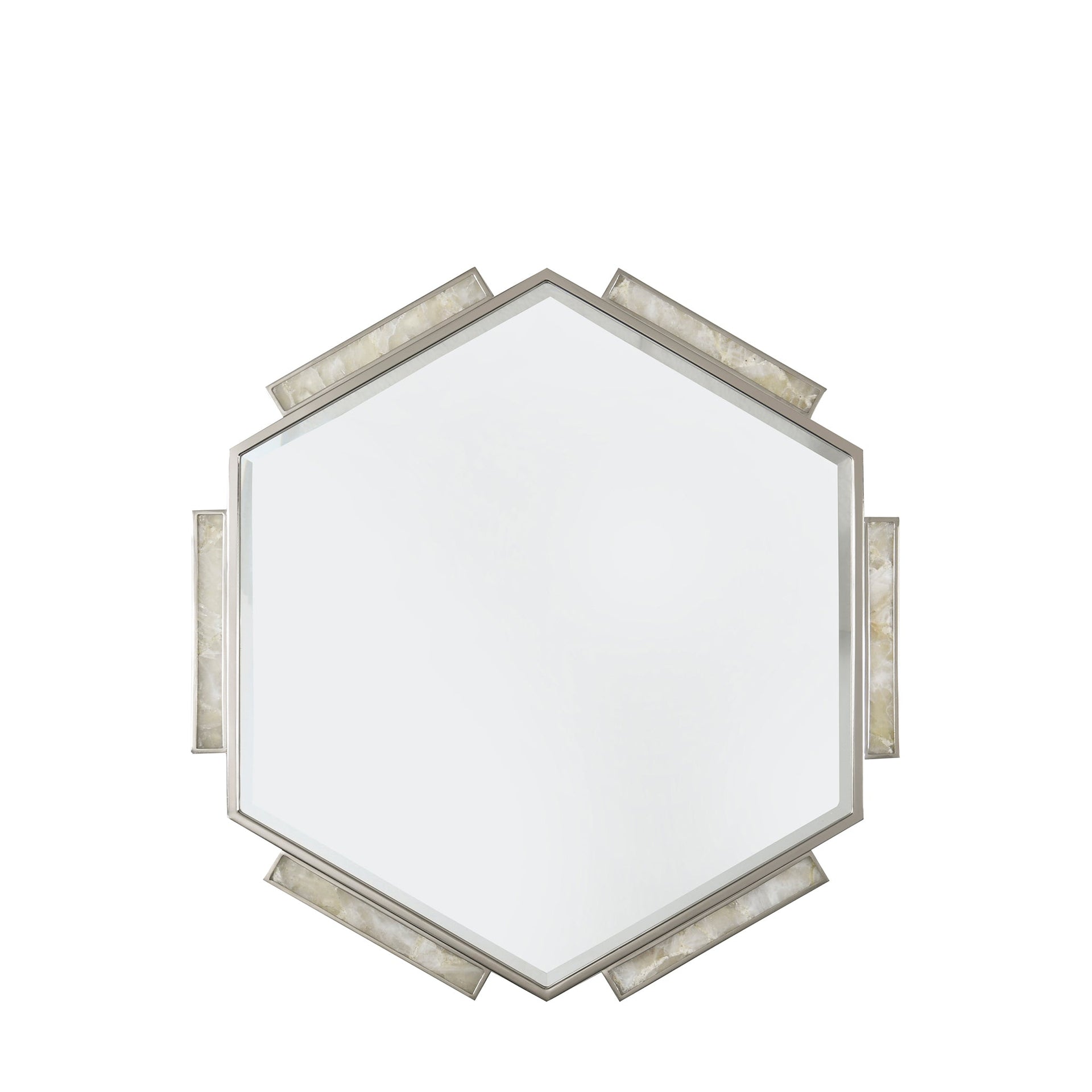 HEXA SILVER PETITE MIRROR