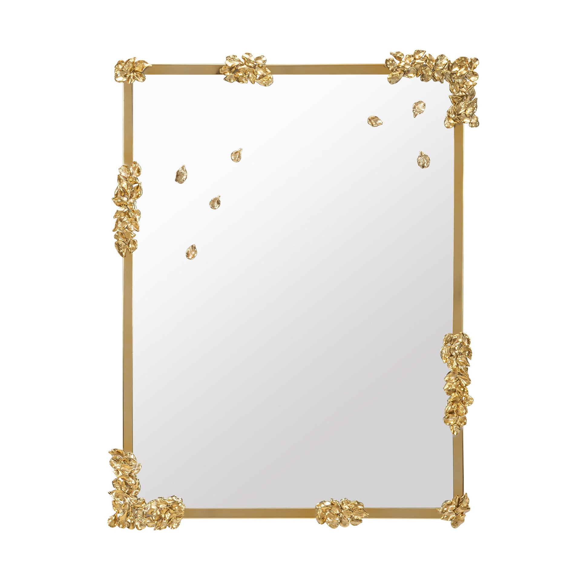 CHERRY BLOSSOM PETALS RECTANGLE MIRROR