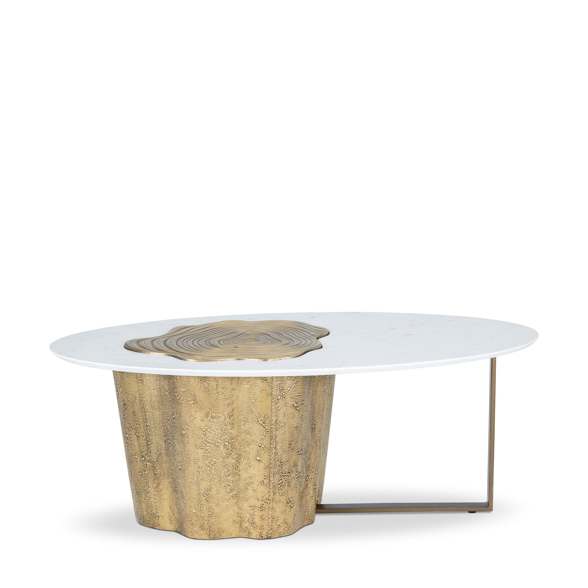 TRUNK BRASS COFFEE TABLE