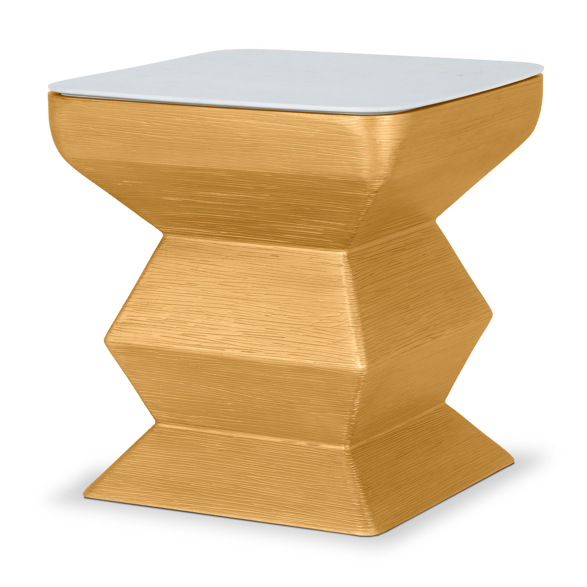 FLOW GOLD TALL COFFEE TABLE