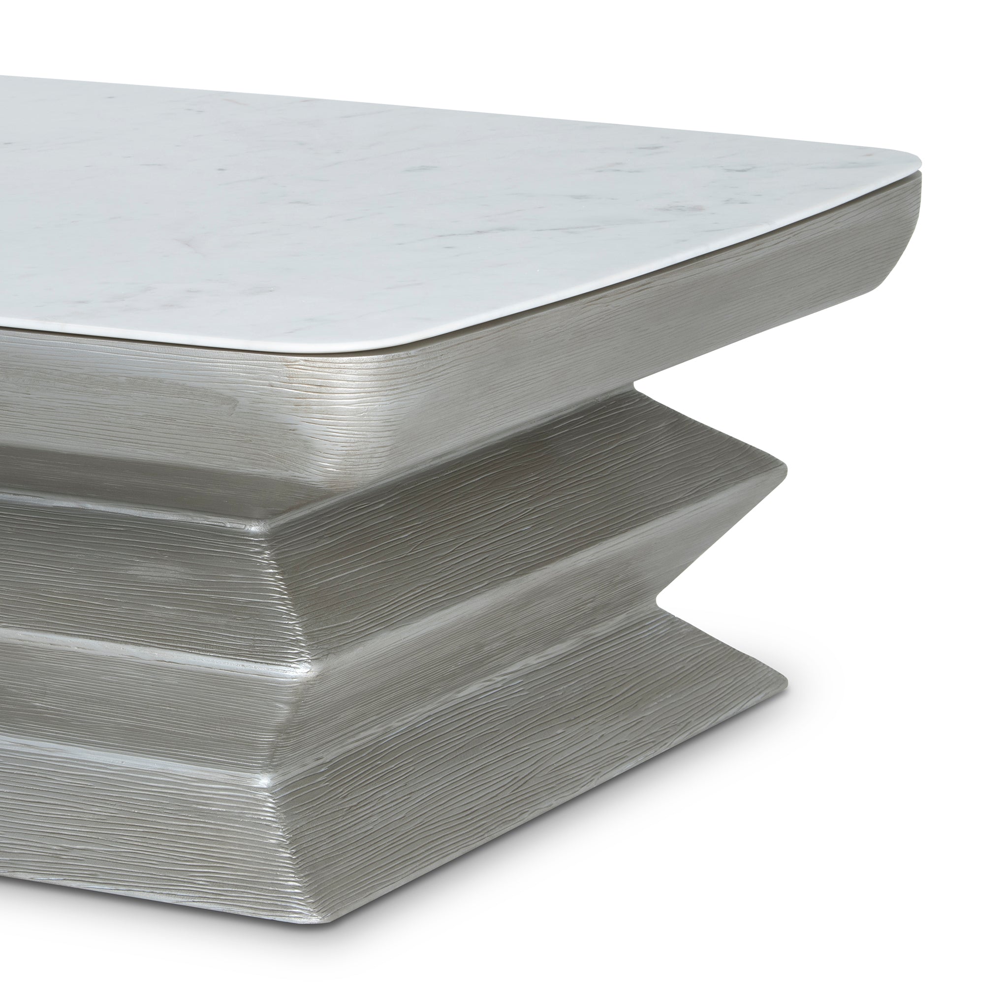 FLOW SILVER LOW COFFEE TABLE