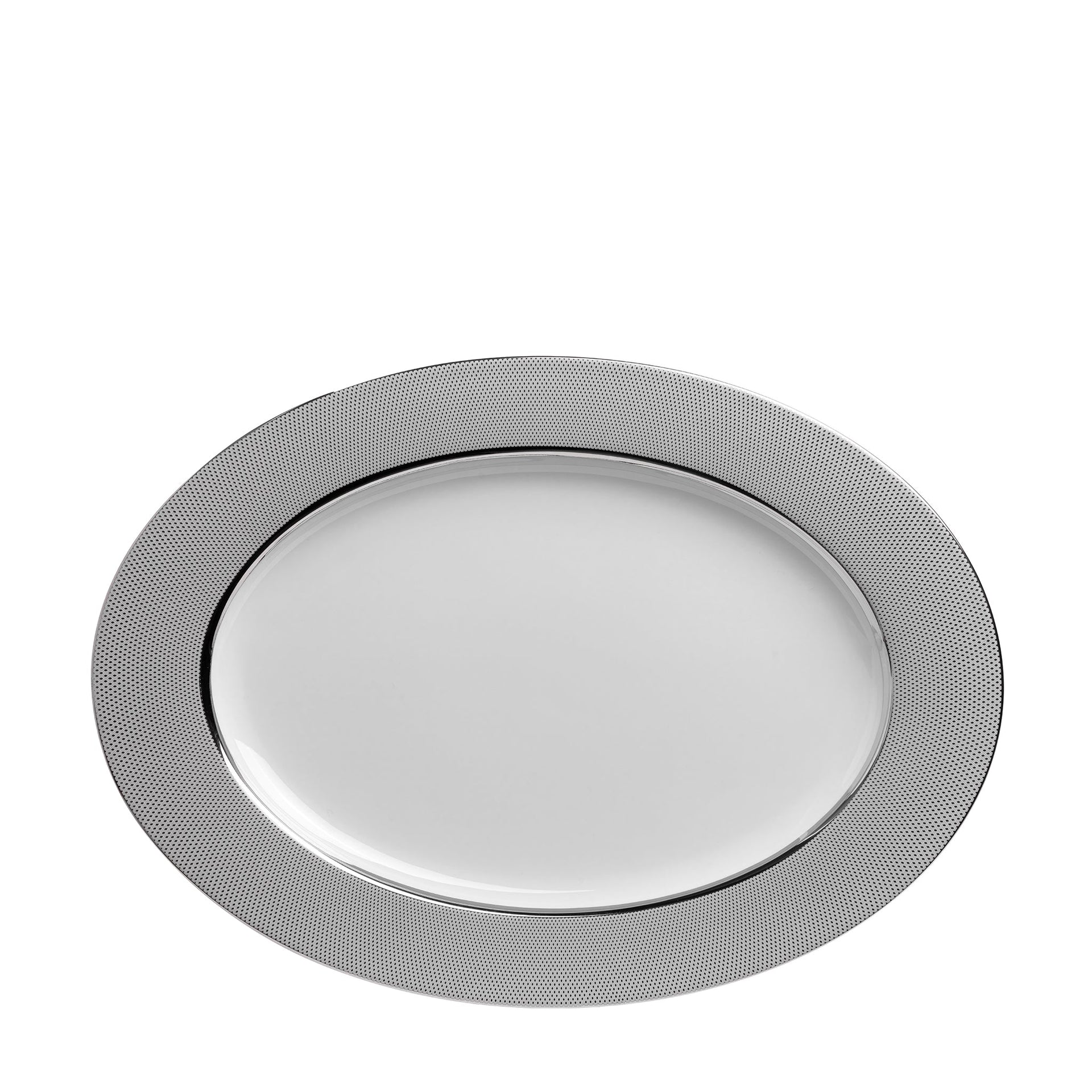 PLATINUM DIAMOND 43CM OVAL PLATTER