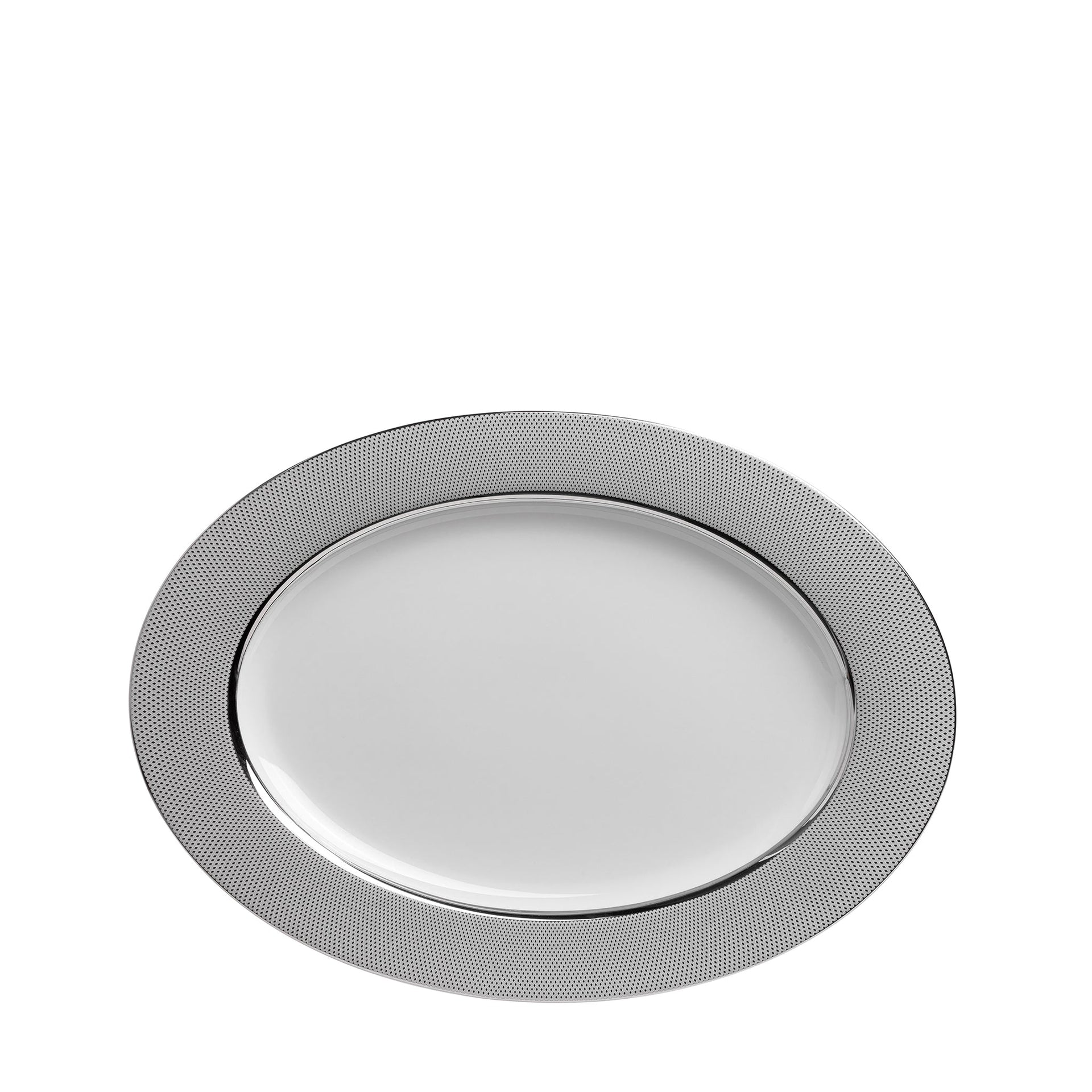 PLATINUM DIAMOND 38CM OVAL PLATTER