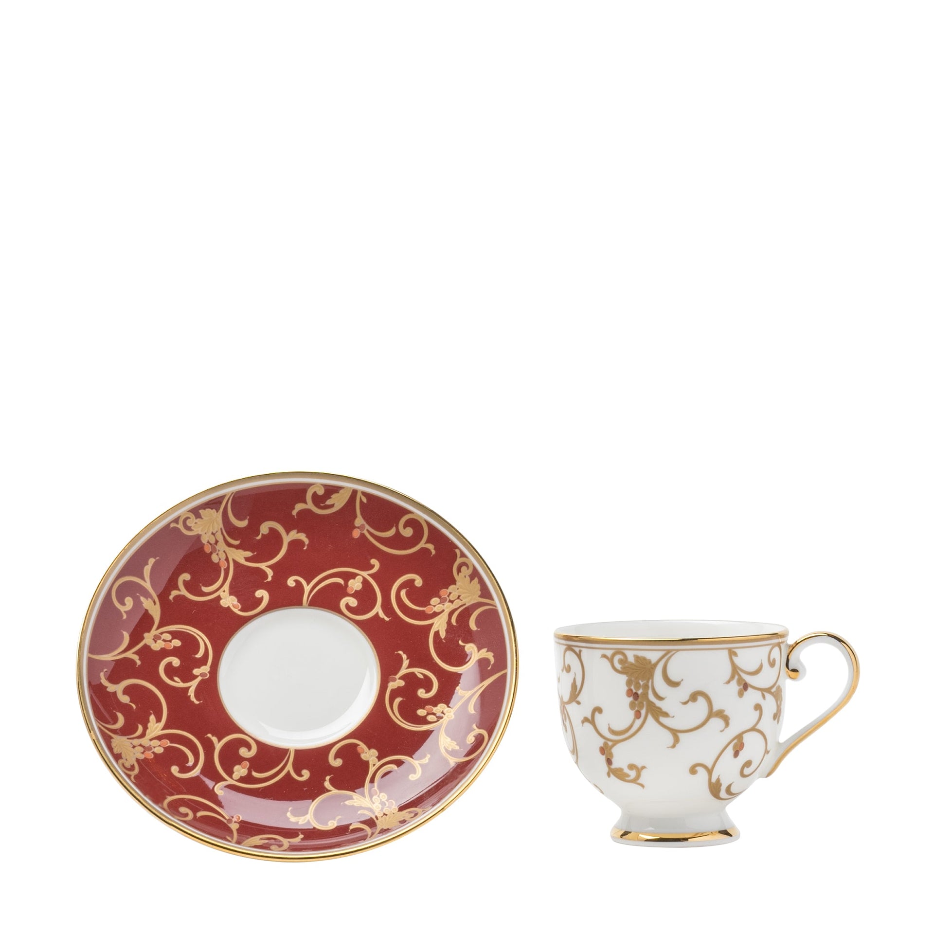 ANATOLIA RED MIX & MATCH CUP & SAUCER