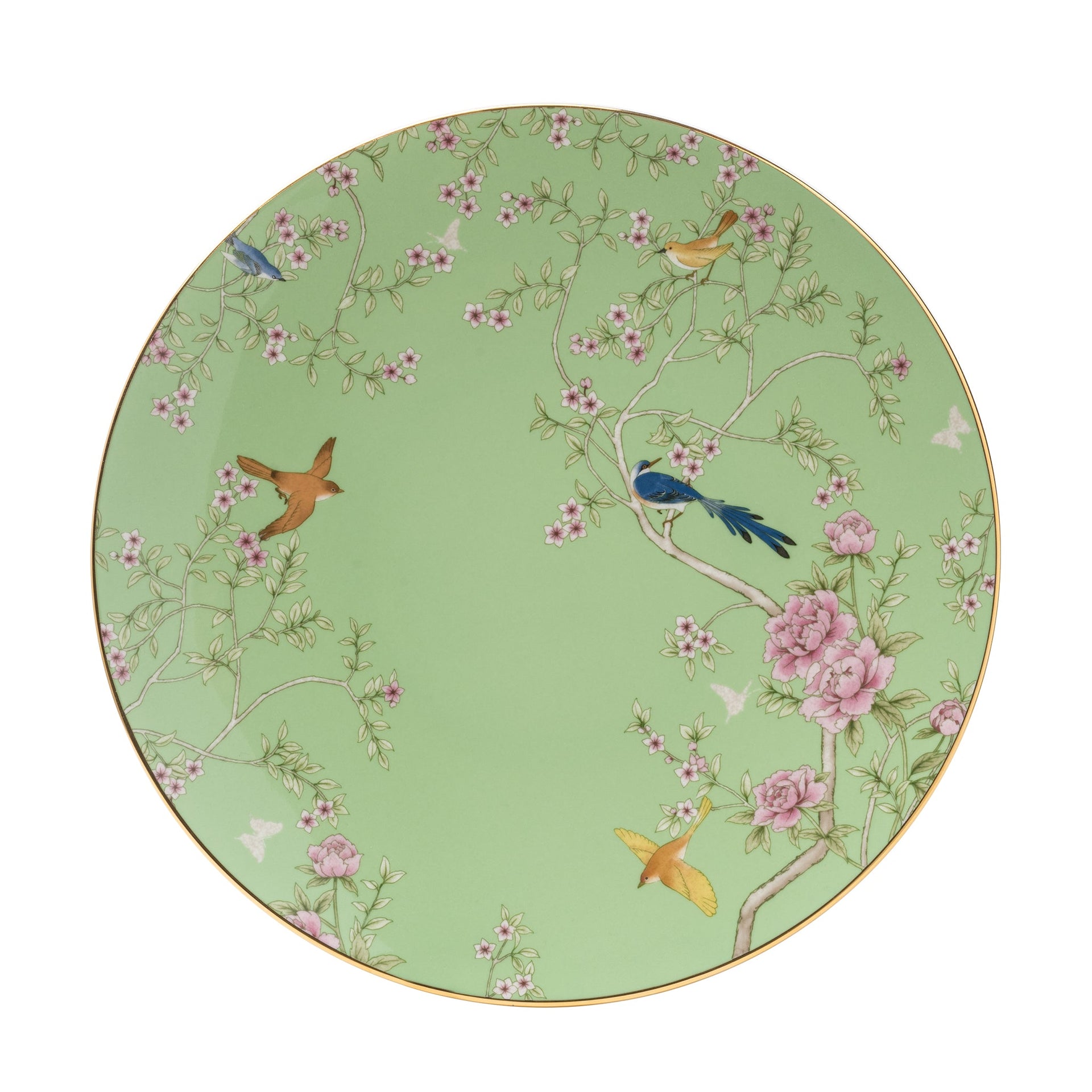 QUEEN'S GARDEN GREEN 28CM PLATE