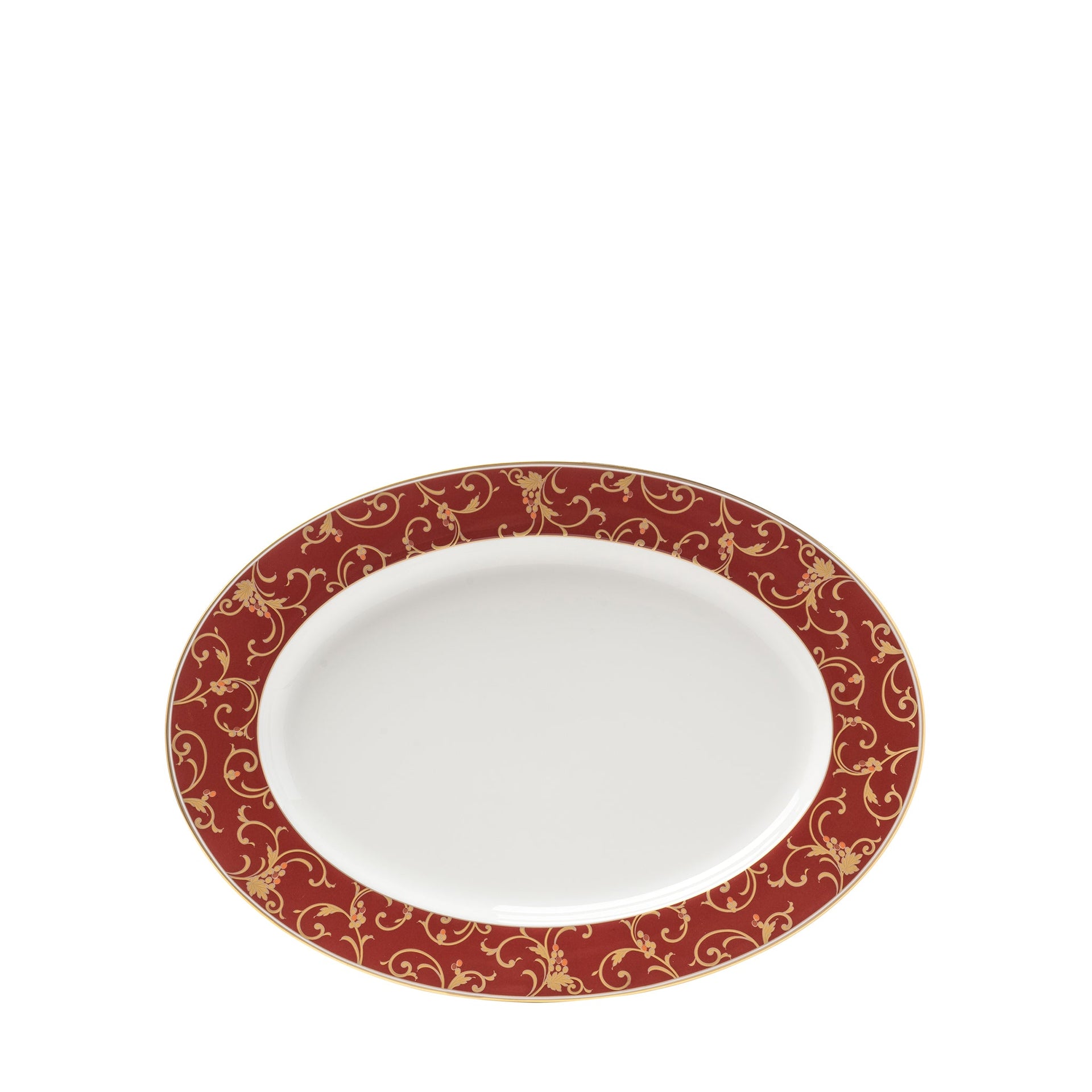 ANATOLIA RED MIX & MATCH 32CM OVAL PLATTER