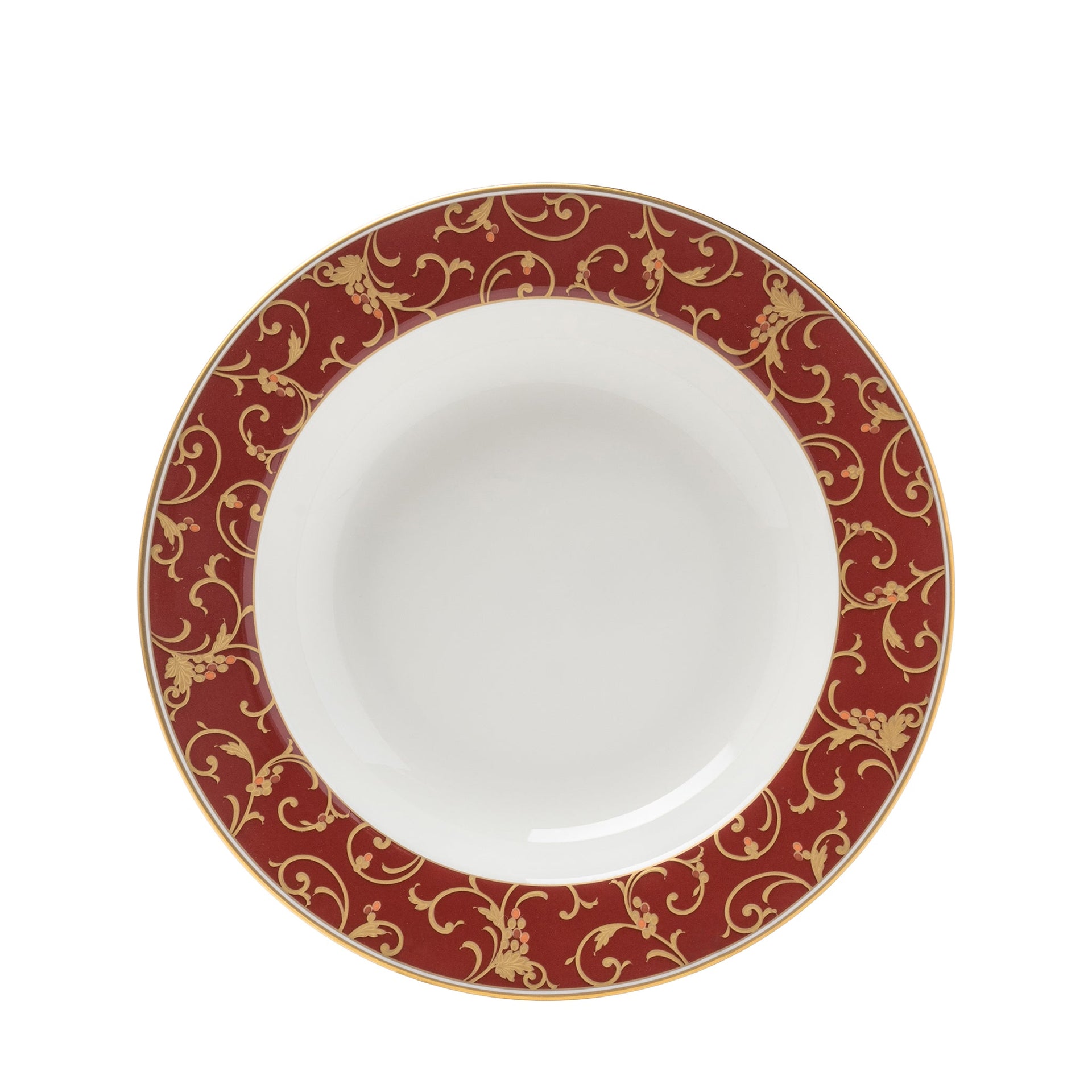 ANATOLIA RED MIX & MATCH 23CM RIM SOUP PLATE