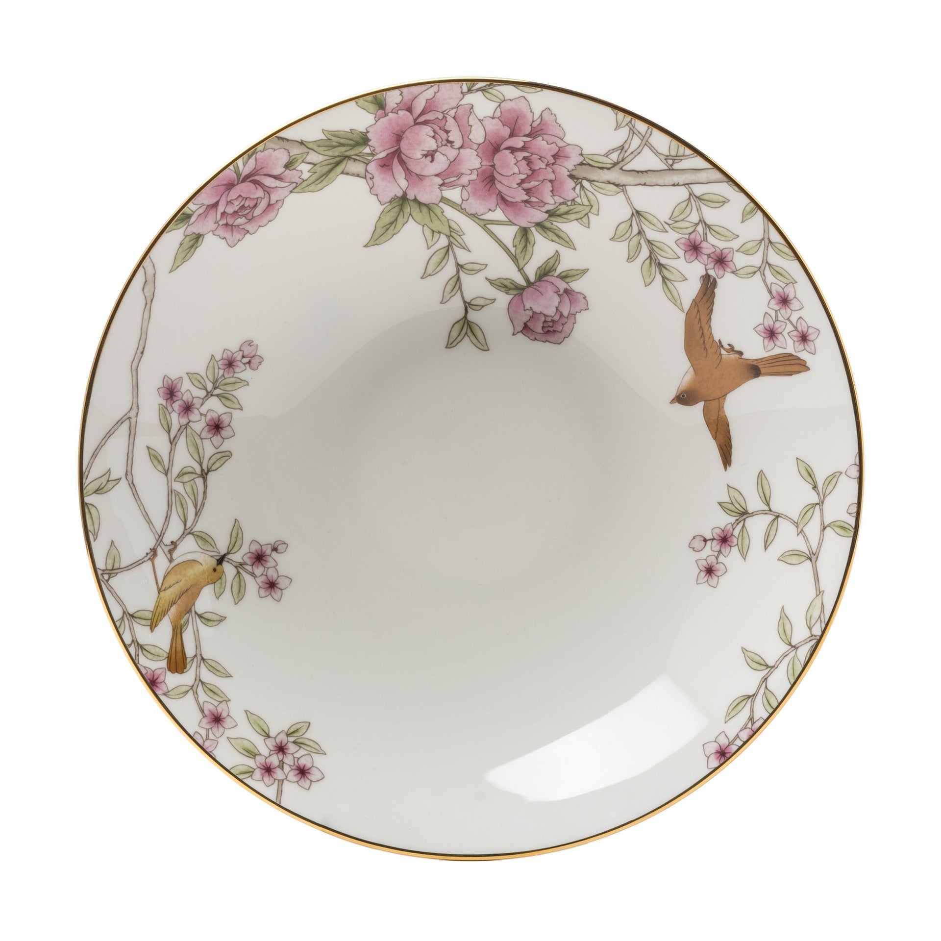 QUEEN'S GARDEN GREEN 23CM SOUP PLATE