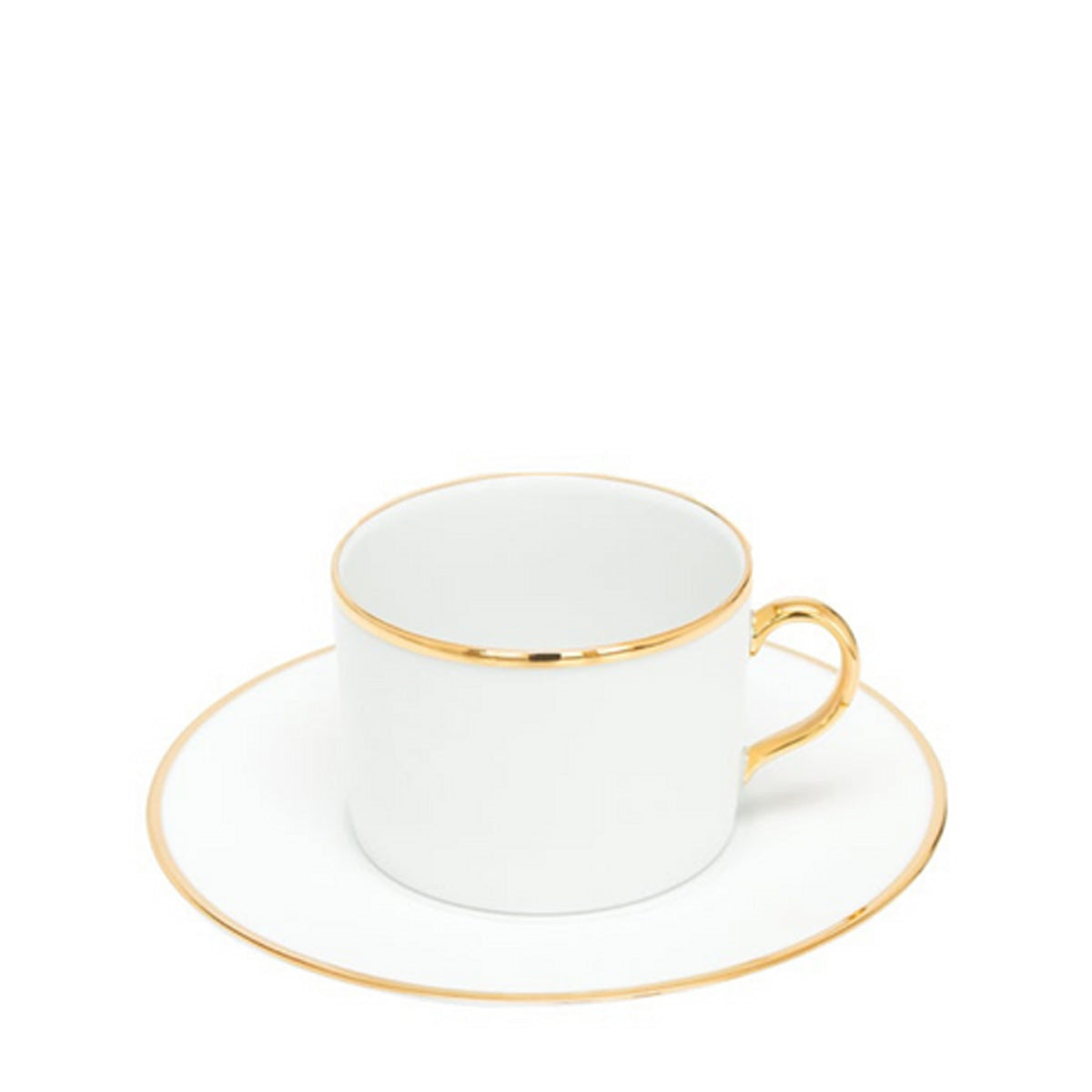 PREMIUM GOLD  TEA CUP AND SAUCER 23CL