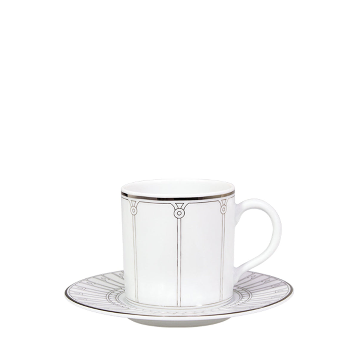 ALLEGRO COFFEE CUP & SAUCER SET OF 6