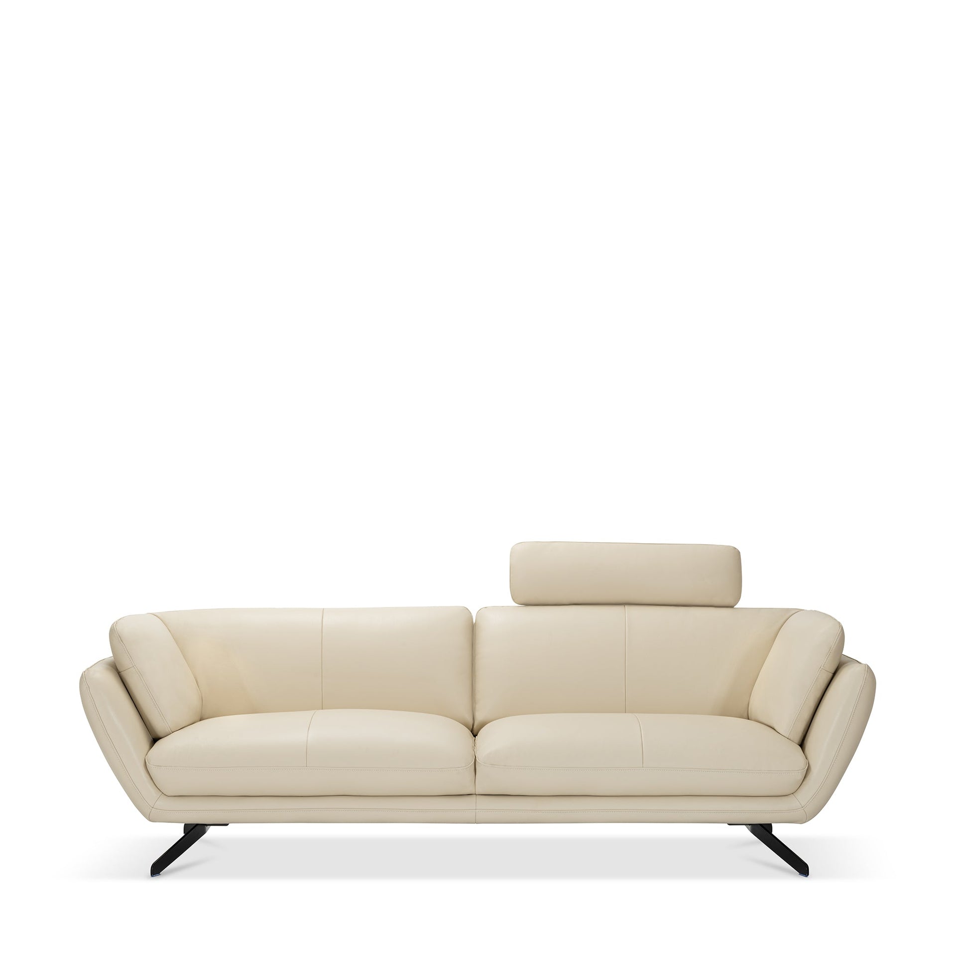 TOREY LEATHER 3-SEATER SOFA