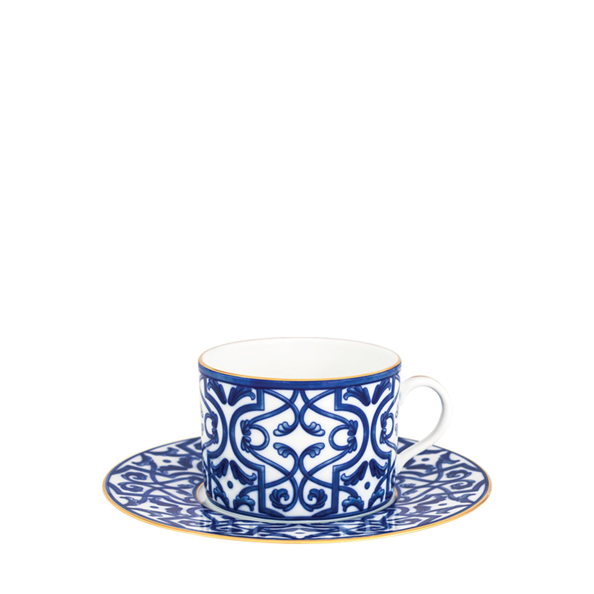 BLUE LEGACY MYTH NEW TEA CUP AND SAUCER 21CL