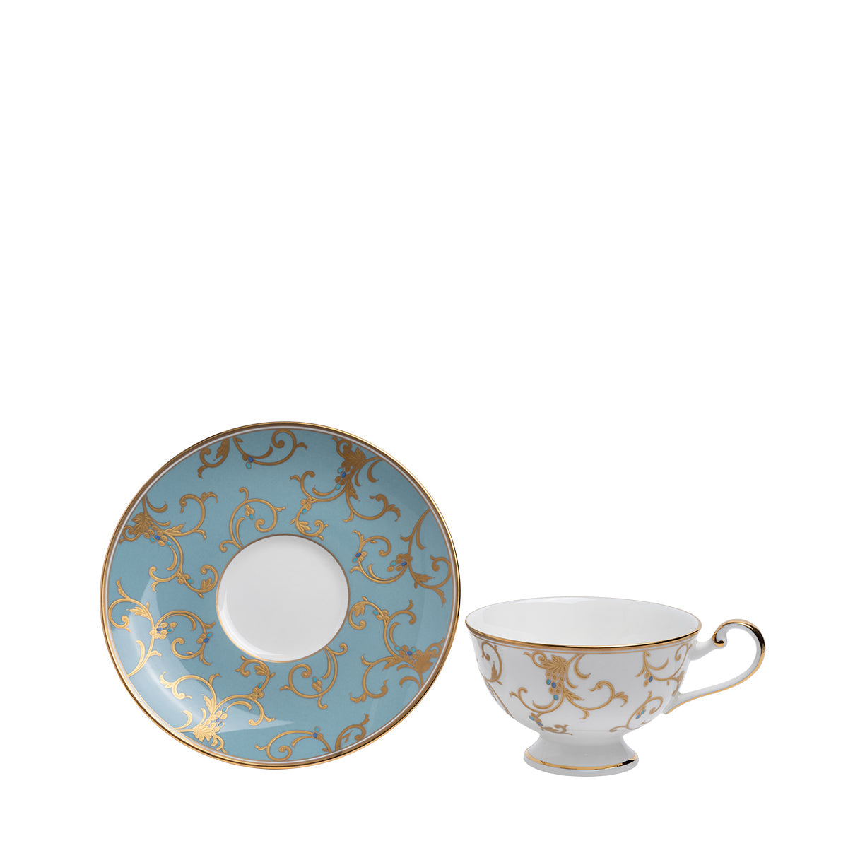 ANATOLIA BLUE MIX & MATCH TEA CUP & 16CM SAUCER