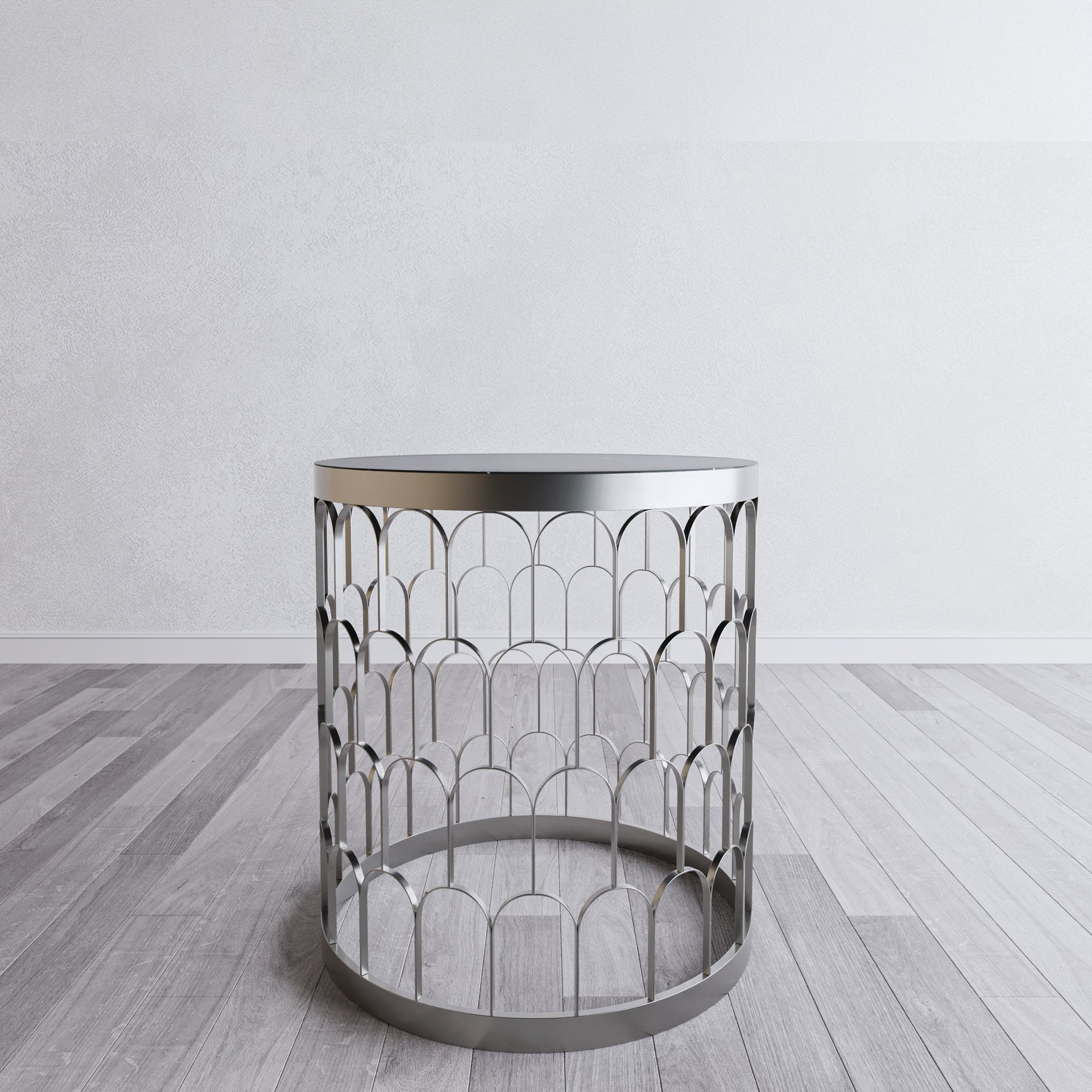 KENJI NICKEL END TABLE